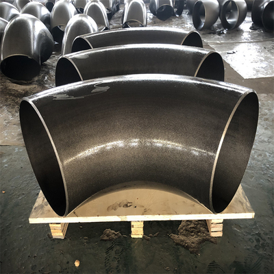Cotovelo ASME B16.11 2mm do aço carbono de ASTM A105 90 curvatura longa do raio de 45 graus
