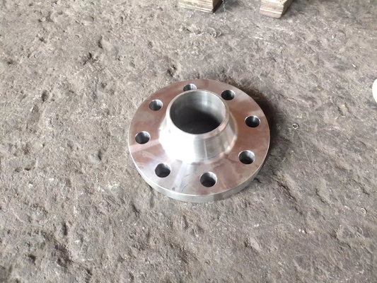 RTJ forjou o aço carbono da flange do pescoço da solda galvanizou a flange da tubulação de aço 1/4 de polegada