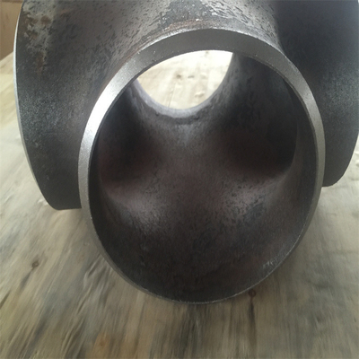 Solda de extremidade do igual ASTM A234 WPB Sch 80 dos T do aço carbono do DN 15 do RUÍDO que reduz o T