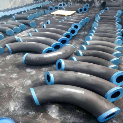 O STD galvanizou os encaixes de aço forjados flangeia raio longo de solda de Sch 160 curvatura de 90 graus