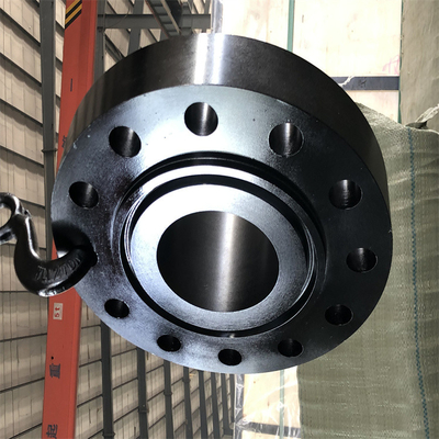 Flange rosqueada de diminuição de aço inoxidável do interruptor BL PL Sch 100 da flange ASSIM WN de AISI 321 cara lisa