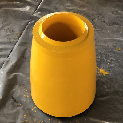 6 x 4 a extremidade concêntrica do redutor WPHY 65 XXS ASTM do aço carbono soldou preto