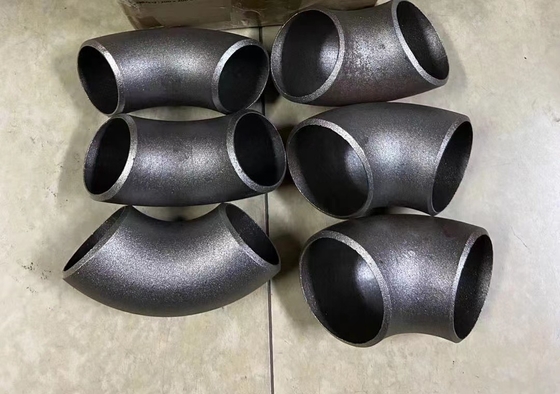 2D curvaturas de tubulação do aço 3D e cotovelos 6 Sch 40 90 RUÍDO do ANSI B16.28 JIS do grau