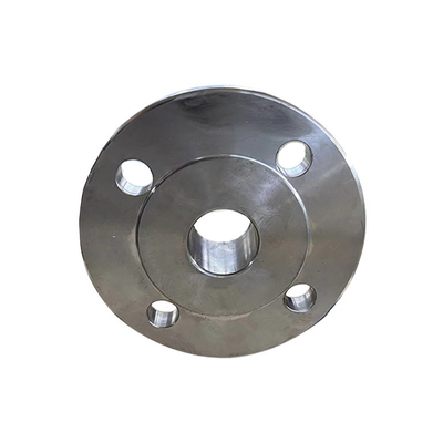 ANSI liso personalizado da cara A234 WPB da flange do pescoço da solda do aço carbono