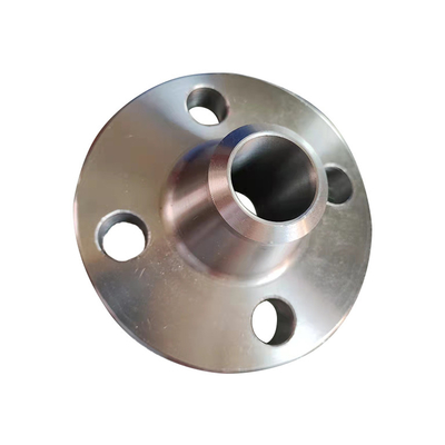 ANSI liso personalizado da cara A234 WPB da flange do pescoço da solda do aço carbono