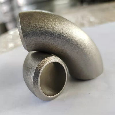 JIS galvanizou circularmente do raio longo sem emenda de Sch 40 do cotovelo da tubulação de aço o grande diâmetro