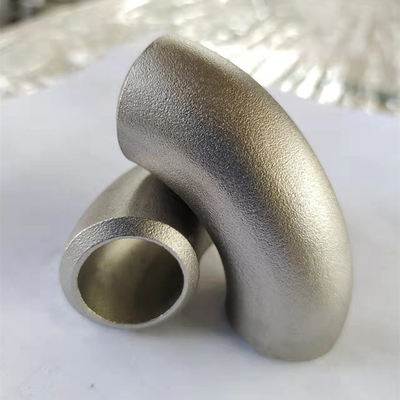 Sch 100 encaixes de tubulação Weldable LR do cotovelo de aço inoxidável de 90 graus 48 polegadas