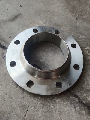 As flanges da tubulação do pescoço da solda de PN100 DN50, espelho 304 forjaram a flange de aço inoxidável