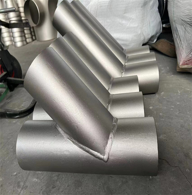 Diminuição da solda de extremidade do T da tubulação de aço carbono de Astm A234 Wp5 Sch 160 sem emenda