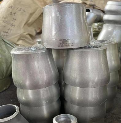 cone de diminuição sanitário do redutor 304 316L de aço inoxidável concêntrico