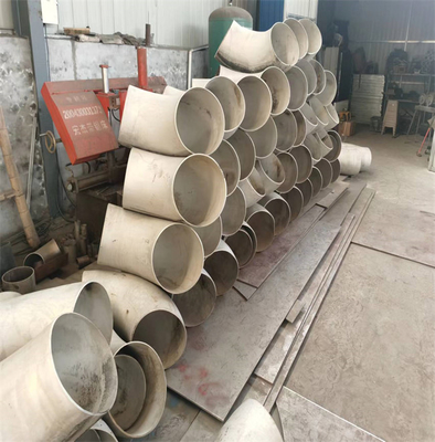 Cotovelo da tubulação de aço carbono de Asme B16.9 encaixes do grau A234 Wpb de 90 graus 45