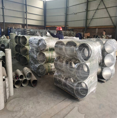 Cotovelo da tubulação de aço carbono de Asme B16.9 encaixes do grau A234 Wpb de 90 graus 45