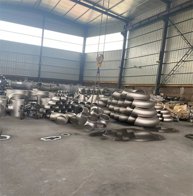 Cotovelo da tubulação de aço carbono de Asme B16.9 encaixes do grau A234 Wpb de 90 graus 45