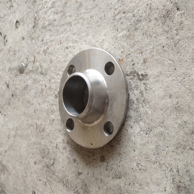 A tubulação longa de aço inoxidável do pescoço da solda flangeia padrão do RUÍDO de JIS GB forjou 150lbs