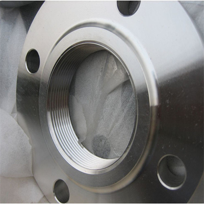 O ANSI forjou a classe rosqueada de aço inoxidável 150LB TP316L da flange da tubulação para a linha da tubulação