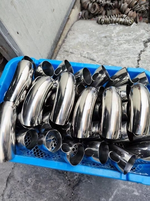 o aço carbono de 1.5D 3D cotovelo de 90 graus galvanizou o raio longo sem emenda