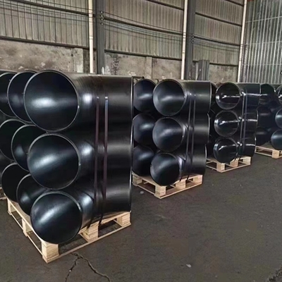 A extremidade do aço carbono dos encaixes de tubulação do cotovelo do Ansi B16.9 SCH5S soldou 90 graus