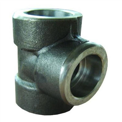 O aço carbono de Asme 16,11 3000lbs A105 forjado conduz T da solda do soquete dos encaixes
