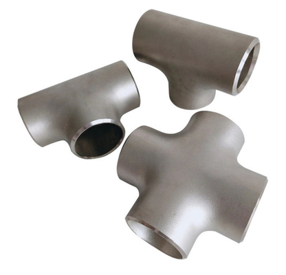 Produto comestível transversal igual sem emenda de aço inoxidável do T dos encaixes de tubulação sanitária de SS316L