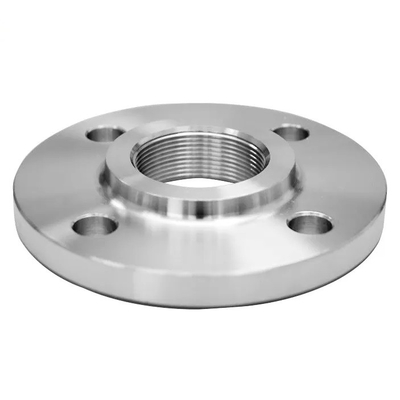 O forjamento A105N aumentou o aço carbono NPT/BSPT da cara rosqueou a flange ASME B16.5