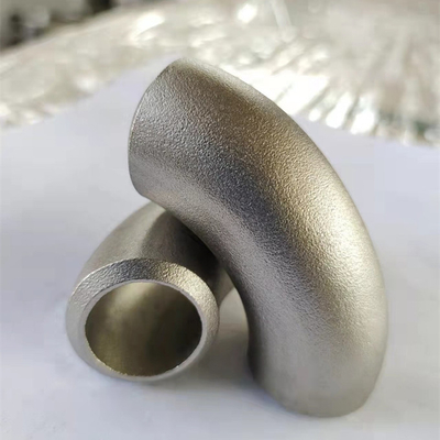 Aço carbono Sch40 cotovelo ASME B16.9 ASTM A234 Wpb de 90 graus